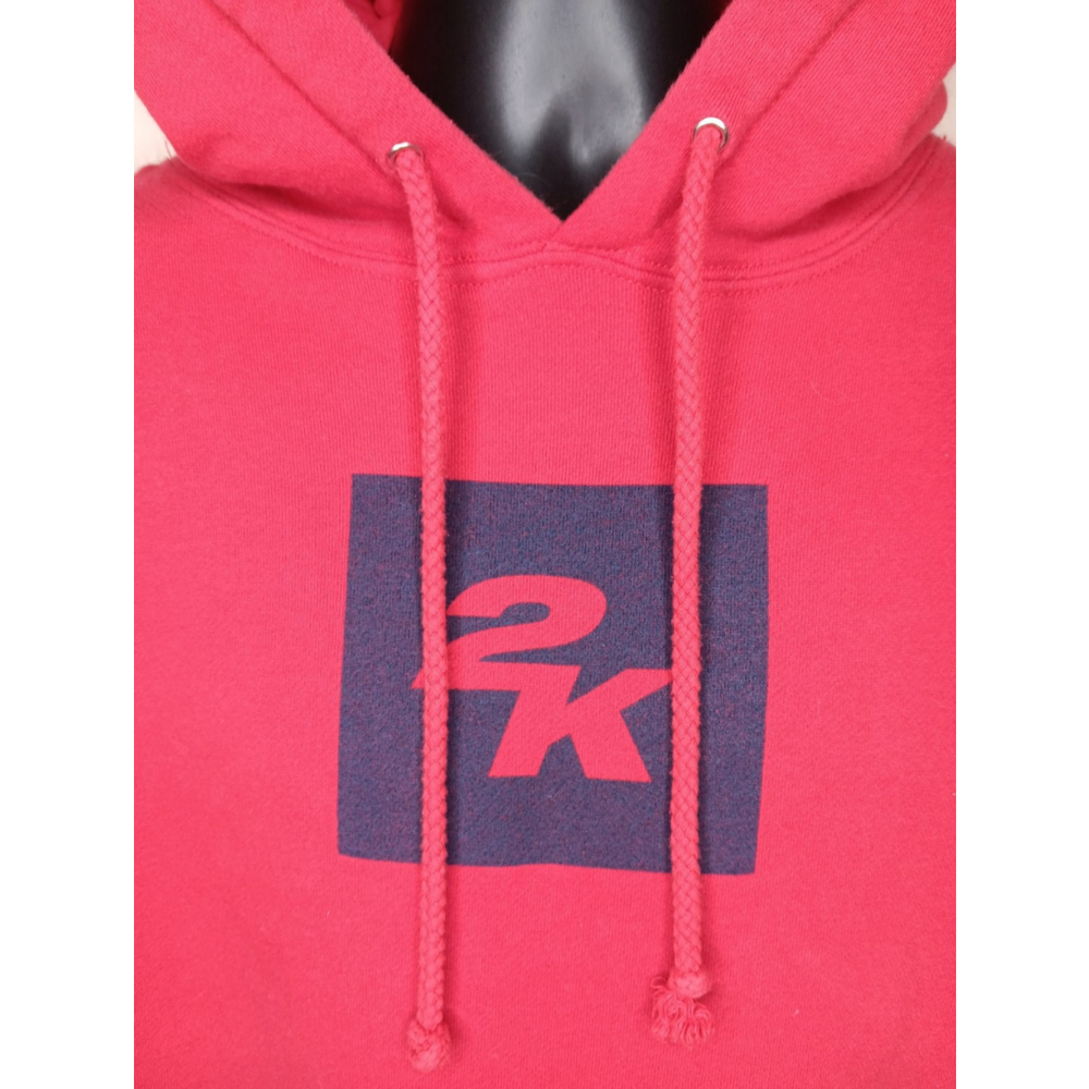 NBA 2K Gaming Official Swag Adult Medium Hoodie Sweatshirt Red Gamer Baggy Hvwt - Picture 6 of 7